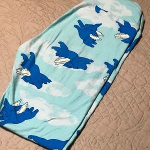 Flying pig leggings